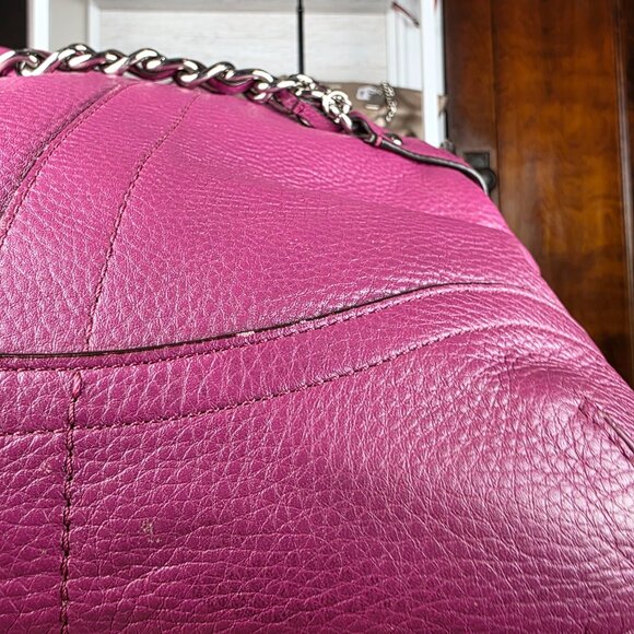 Coach Abby Mini Hobo Pebbled Leather Shoulder Bag in Blossom Pink, F1972 - Picture 8 of 10